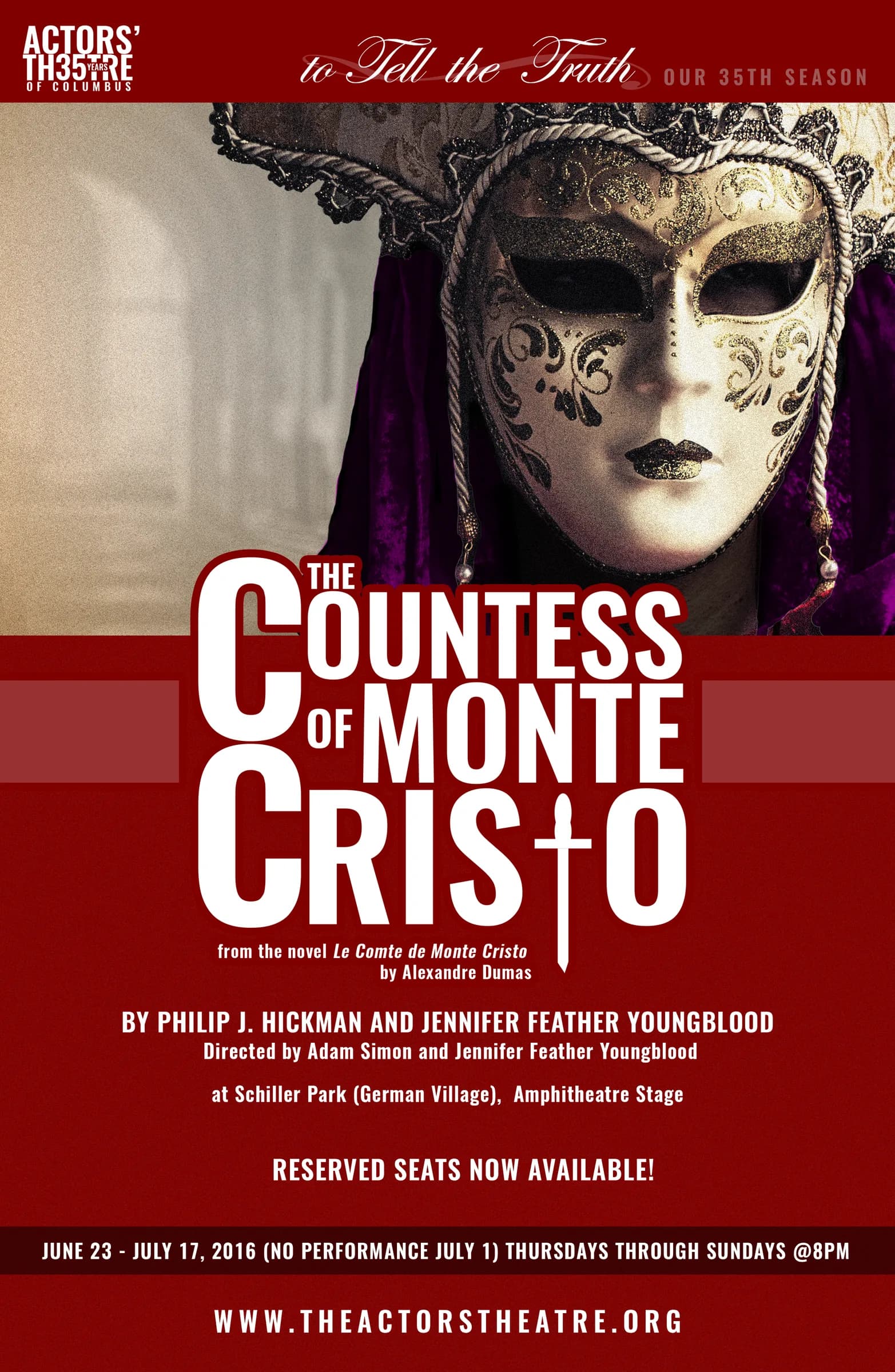 The Countess of Monte Cristo poster
